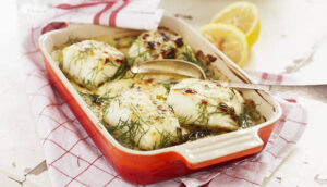 Recept Dilltorsk med räkor Fiskbilen ishavet.nu