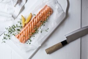 Grillad laxrygg - Ishavet
