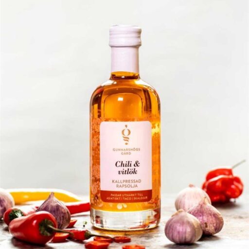 kallpressad rapsolja chili vitlök gunnarshög ishavet