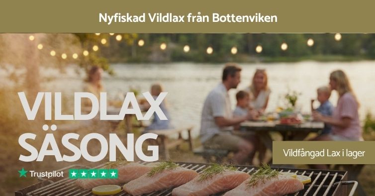 Svensk Vildlax äntligen i lager